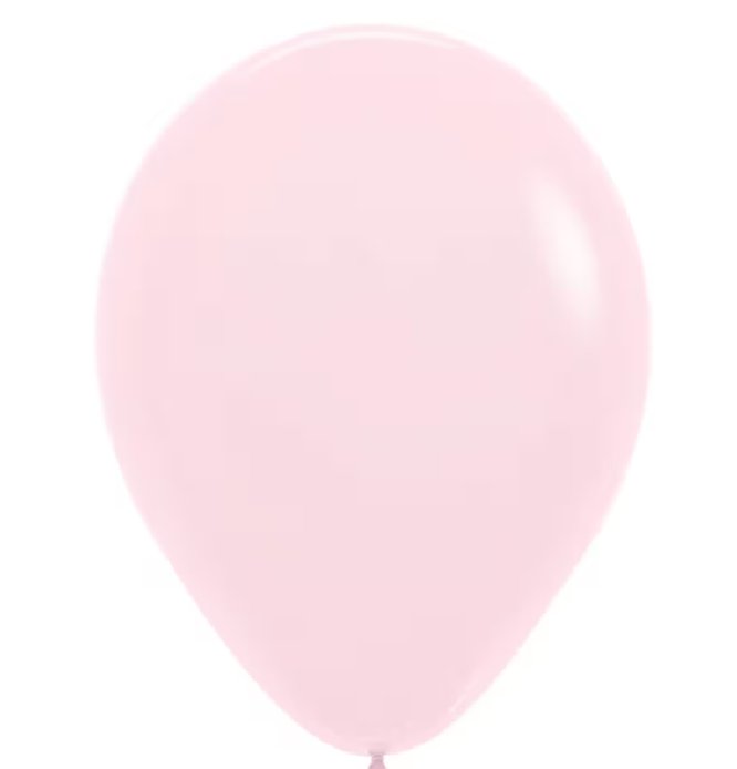 Luftballon Rosa rund 30 cm, 10 Stück