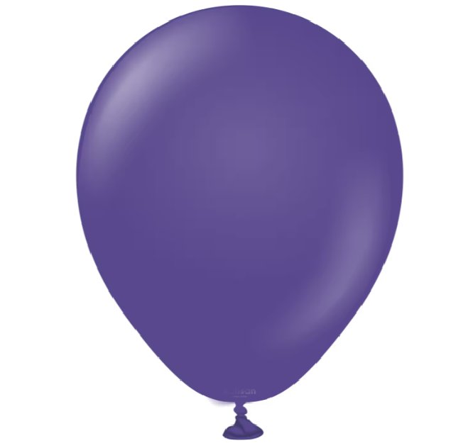 Luftballon Violet rund 30 cm, 10 Stück