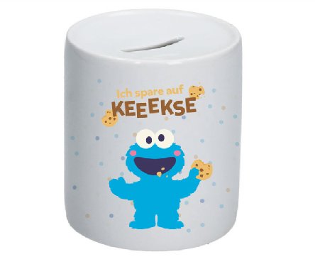 Spardose Krümelmonster Spardose Krümelmonster