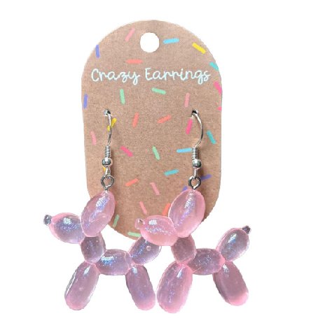 Ohrringe Ballonhund, 1 Paar Ohrringe Ballonhund, 1 Paar