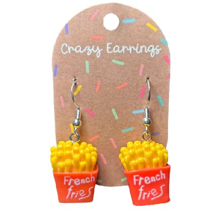 Ohrringe Pommes, 1 Paar Ohrringe Pommes, 1 Paar