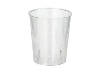 Schnapsbecher, 3,7 cm x 4,1 cm glasklar, 40 Stück