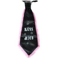 Krawatte Küss mich,pink