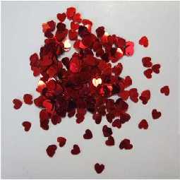 Streudeko Herzkonfetti,rot