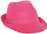 Hut rosa mit rosa Borte