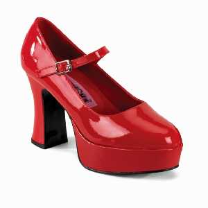Plateau Pumps in rot