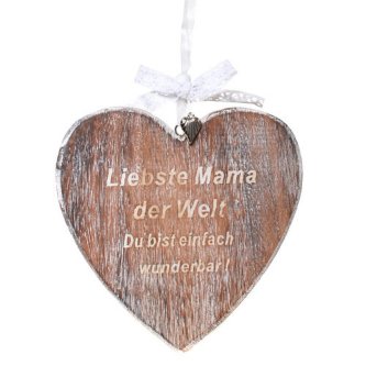 Holz-Herz Liebste Mama