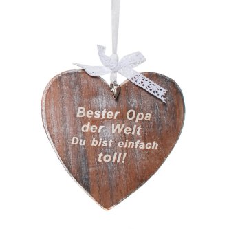 Holz-Herz Bester Opa