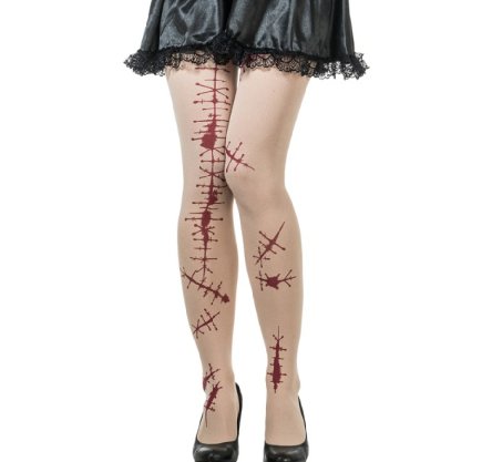 Strumpfhose Halloween Narben Strumpfhose Halloween Narben