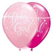 Baby Girl Latexluftballons