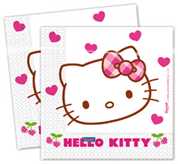 Hello Kitty Servietten Love Cherry