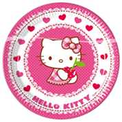 Hello Kitty Pappteller Love Cherry