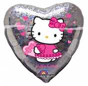 Hello Kitty Folienballon Heart Holo