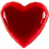 1 Ballon XXL - Herz - Rot, 73 cm