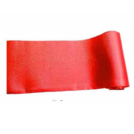 Satinband in rot 12 cm x 5 m