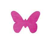 Schmetterlinge auf Draht, pink