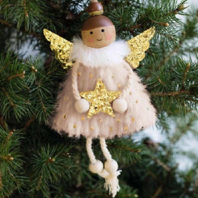 Weihnachtsbaumanhänger Engel