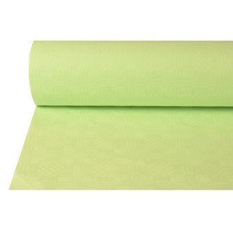Tischdecke pastellgrün, 50m auf Rolle