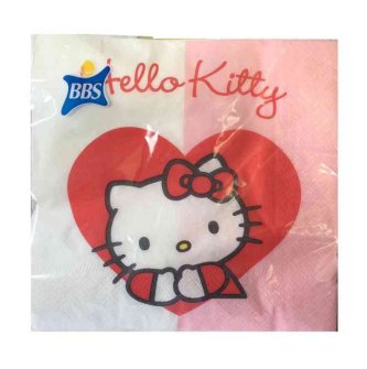 Hello Kitty - Servietten Sweet Heart