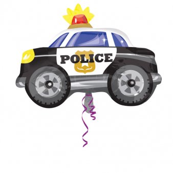 Folienballon Polizeiauto