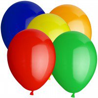 100 Luftballons 30 cm - Bunt