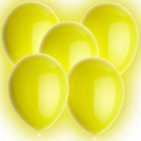 LED Ballons, gelb