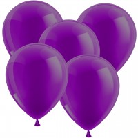 100 Luftballons 30 cm - Lila