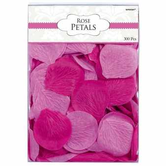 Rosenblätter Pink/rosa - 300 Stück