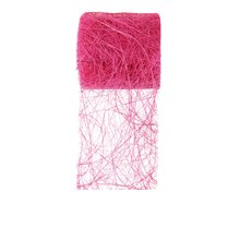 Abaca Dekoband / Bastelband - pink