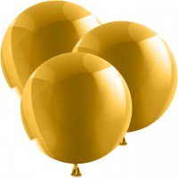 1 Luftballon XL - 80cm - Metallic GOLD
