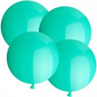 1 Luftballon XL - Ø 50cm - Türkis