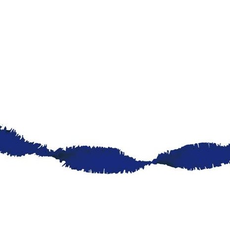 Drehgirlande Swirl blau, 6m