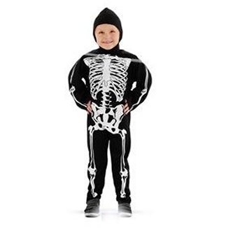 Skelett Kostüm: 10-12 Jahfre Skelett Kostüm: 10-12 Jahfre