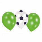 Fußball Kicker Luftballons,weiß
