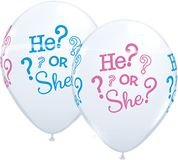 He or She Luftballons
