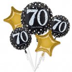 Sparkling Bouquet zum 70. Geburtstag