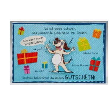 Gutschein - Geldkuvert Karte