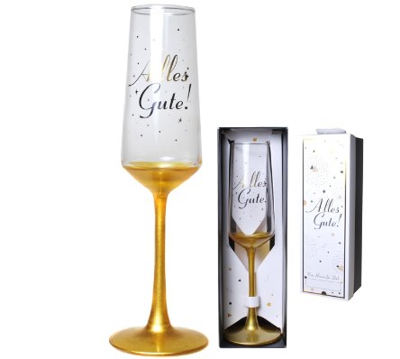 Sektglas Alles GUTE