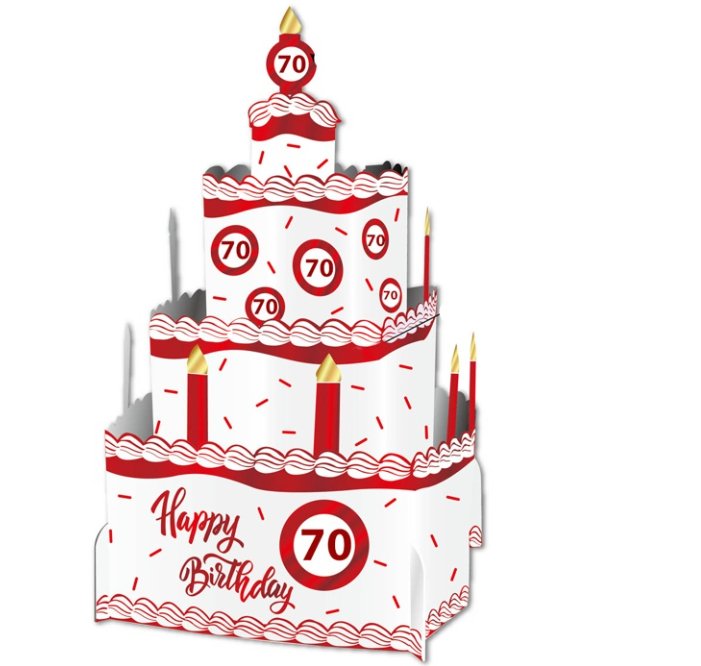 70.Geburtstag Verkehrsschild Torte to Go 70.Geburtstag Verkehrsschild Torte to Go