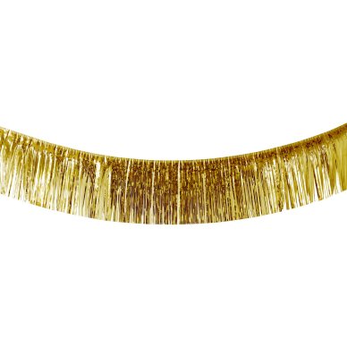 Fransen Girlande Gold - 6 m