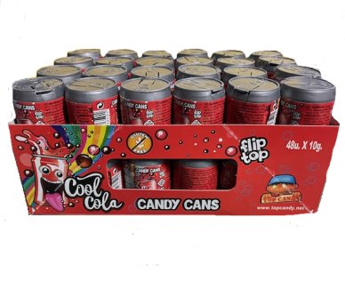 Cool Cola Candy Cans, Dextrose-Bonbons