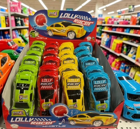 Rennauto Lutscher, 1 Stück Rennauto Lutscher, 1 Stück
