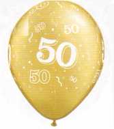 Luftballon-100 Stück +Goldene Hochzeit+