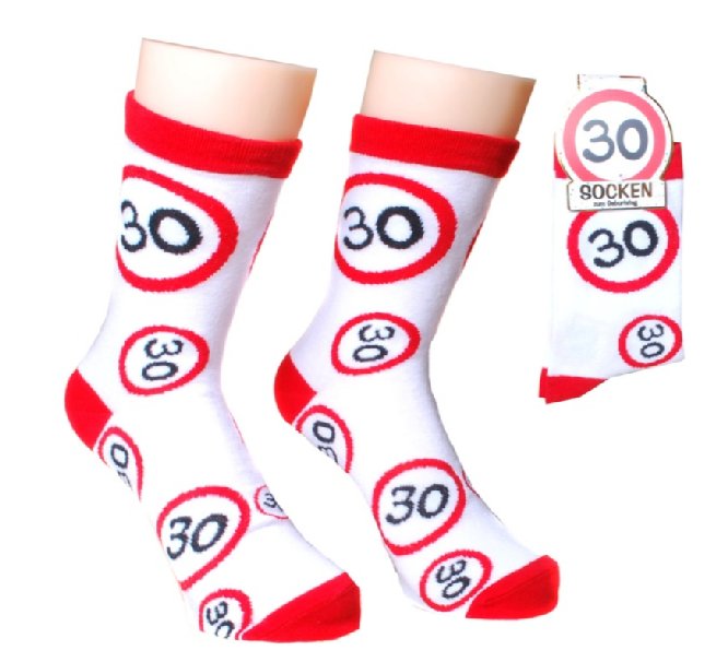 Socken zum 30. Geburtstag (Größe 38-42) Socken zum 30. Geburtstag (Größe 38-42)