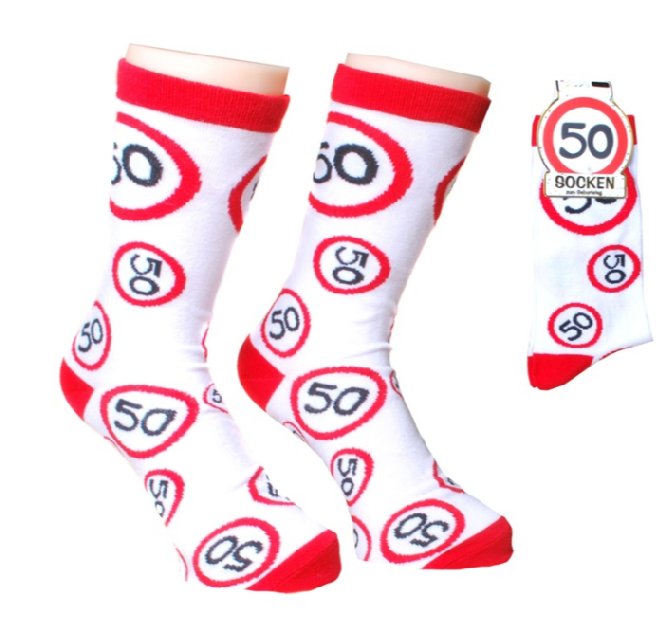 Socken zum 50. Geburtstag (Größe 38-42) Socken zum 50. Geburtstag (Größe 38-42)