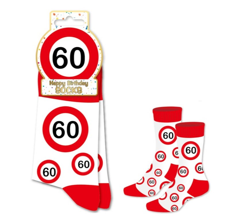 Socken zum 60. Geburtstag (Größe 38-42) Socken zum 60. Geburtstag (Größe 38-42)