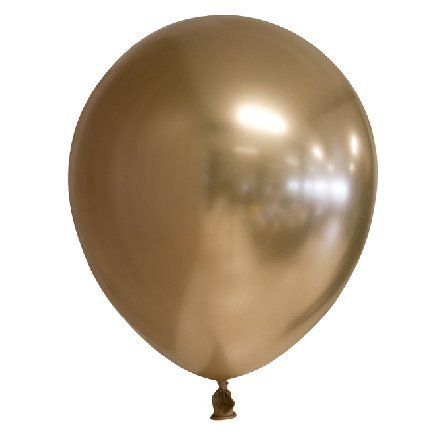 Spiegel Chrome Luftballons, gold Spiegel Chrome Luftballons, gold
