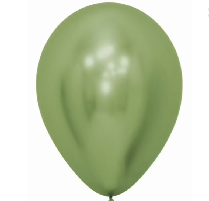 Luftballon Spiegel Chrome Hellgrün Luftballon Spiegel Chrome Hellgrün