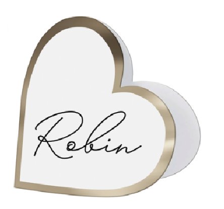 Namenskarten Hochzeit, 6 Stück