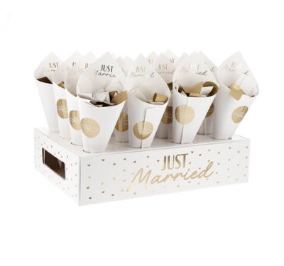 Konfetti Set Hochzeit, 16 Stück Konfetti Set Hochzeit, 16 Stück